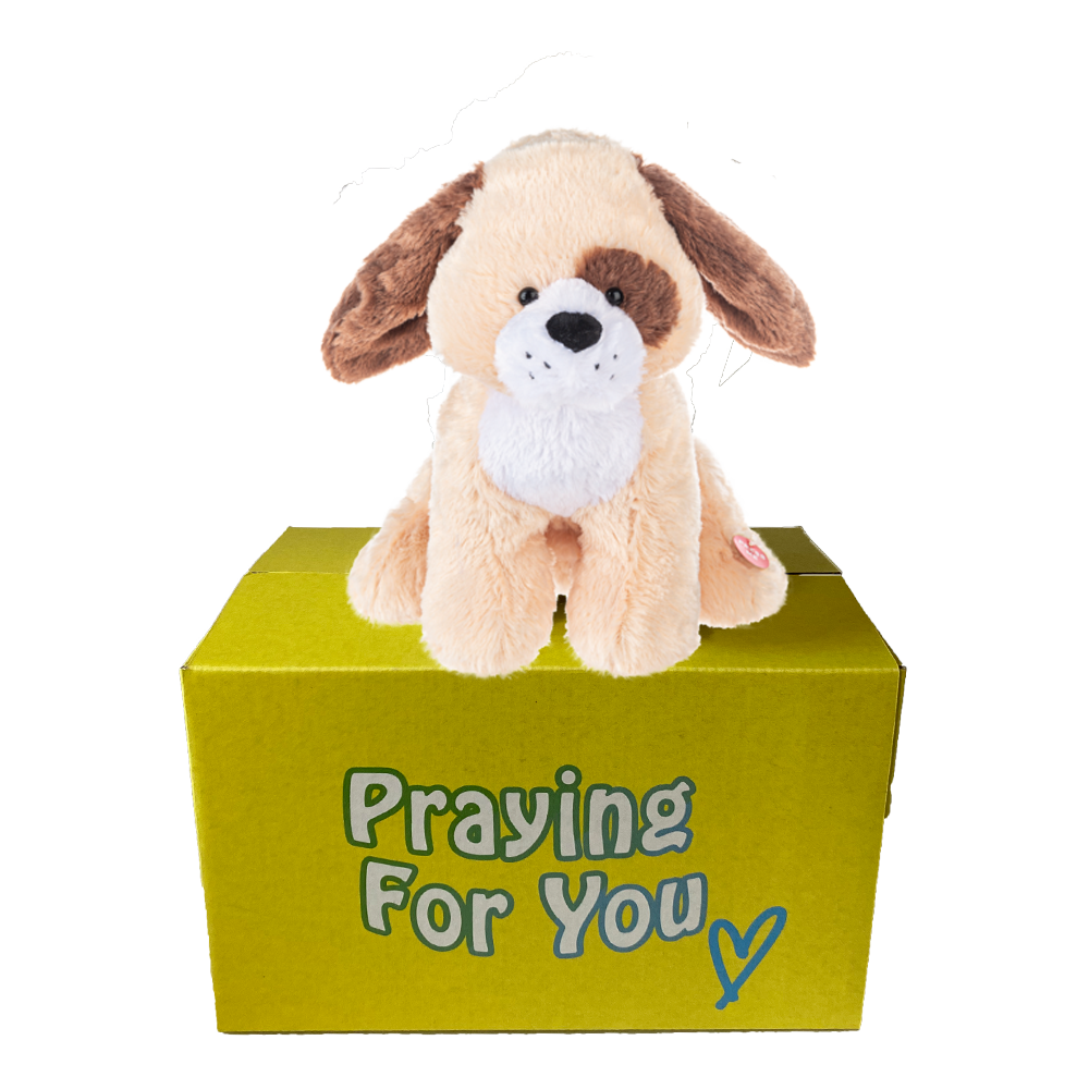send a prayer chat back pup talking dog on a yellow box send a prayer chat back pup talking dog on a yellow box