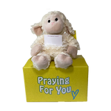 send a PRAYER - LUMI the lamb - stuffed animal care package - sendprayernow.com send a PRAYER - LUMI the lamb - stuffed animal care package - sendprayernow.com