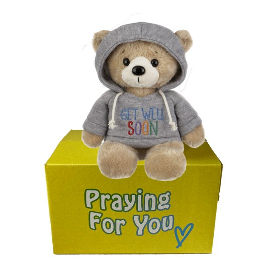send a PRAYER - KOBI Bear - Get Well Soon - send a PRAYER to a friend - sendaprayernow.com - Get well gift ideas