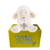 Sobi — send a PRAYER - SOBI the Serenity Lamb - stuffed animal - sendapraynernow.com