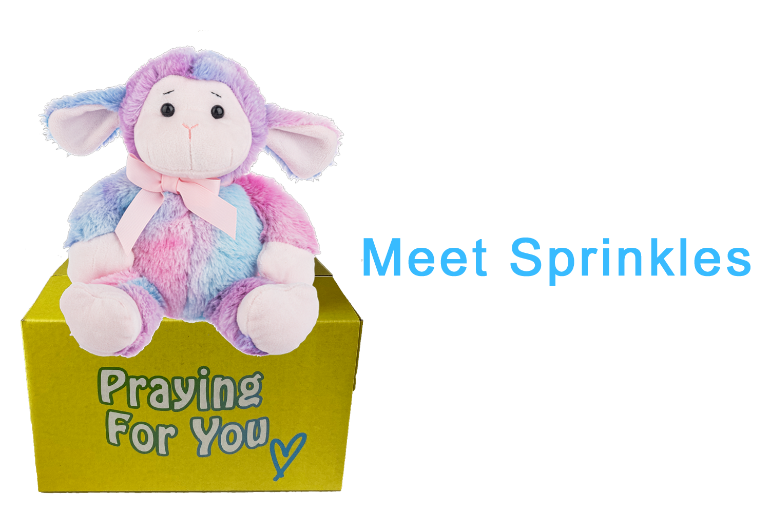 send a PRAYER Sprinkles Lamb spreading love 